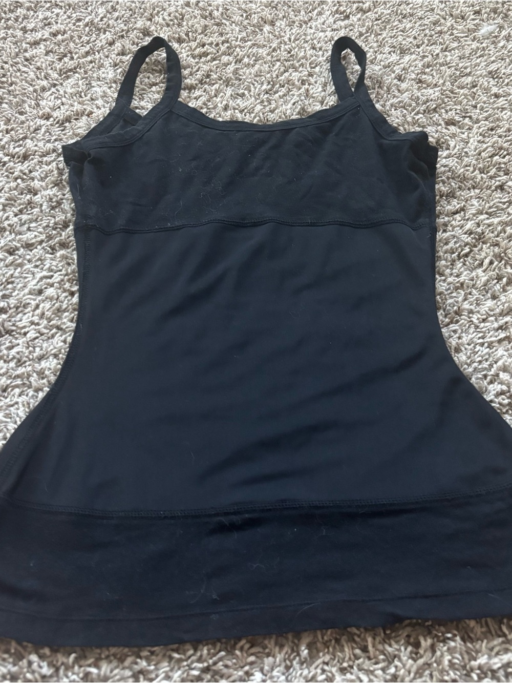 Black Women's Camisole Tank Top shapewear yummie M
